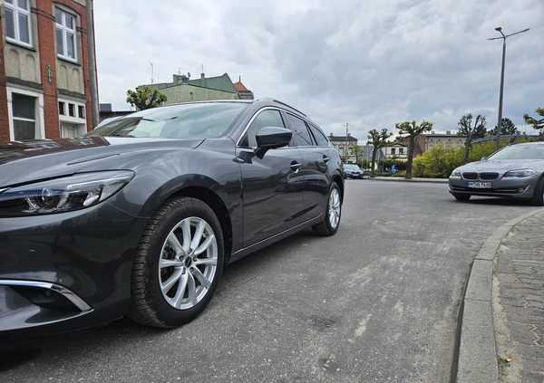 Mazda 6 cena 44000 przebieg: 160000, rok produkcji 2017 z Wągrowiec małe 137